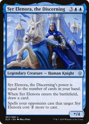 Syr Elenora, the Discerning [Throne of Eldraine] - The Mythic Store | 24h Order Processing