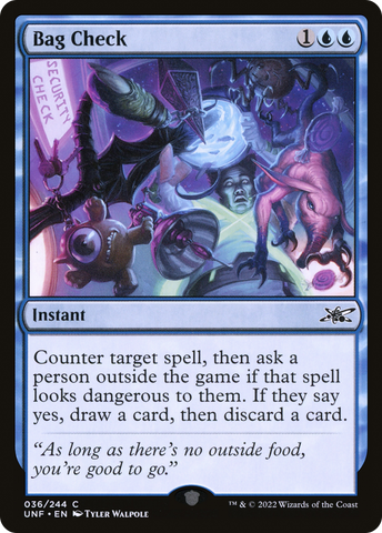 Bag Check [Unfinity] - The Mythic Store | 24h Order Processing