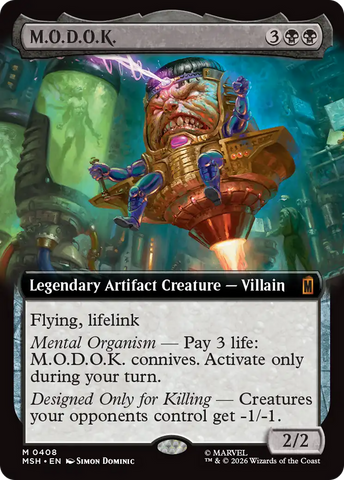 M.O.D.O.K. (Extended Art) [Marvel Super Heroes] - The Mythic Store | 24h Order Processing