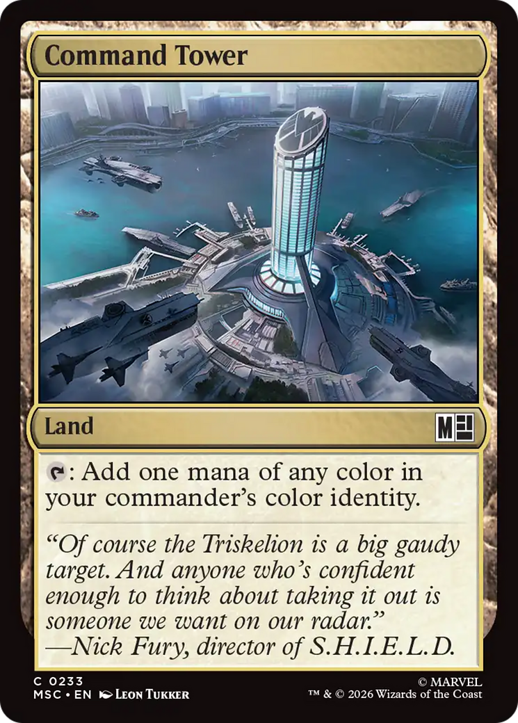 Command Tower [Marvel Super Heroes Commander] - The Mythic Store | 24h Order Processing