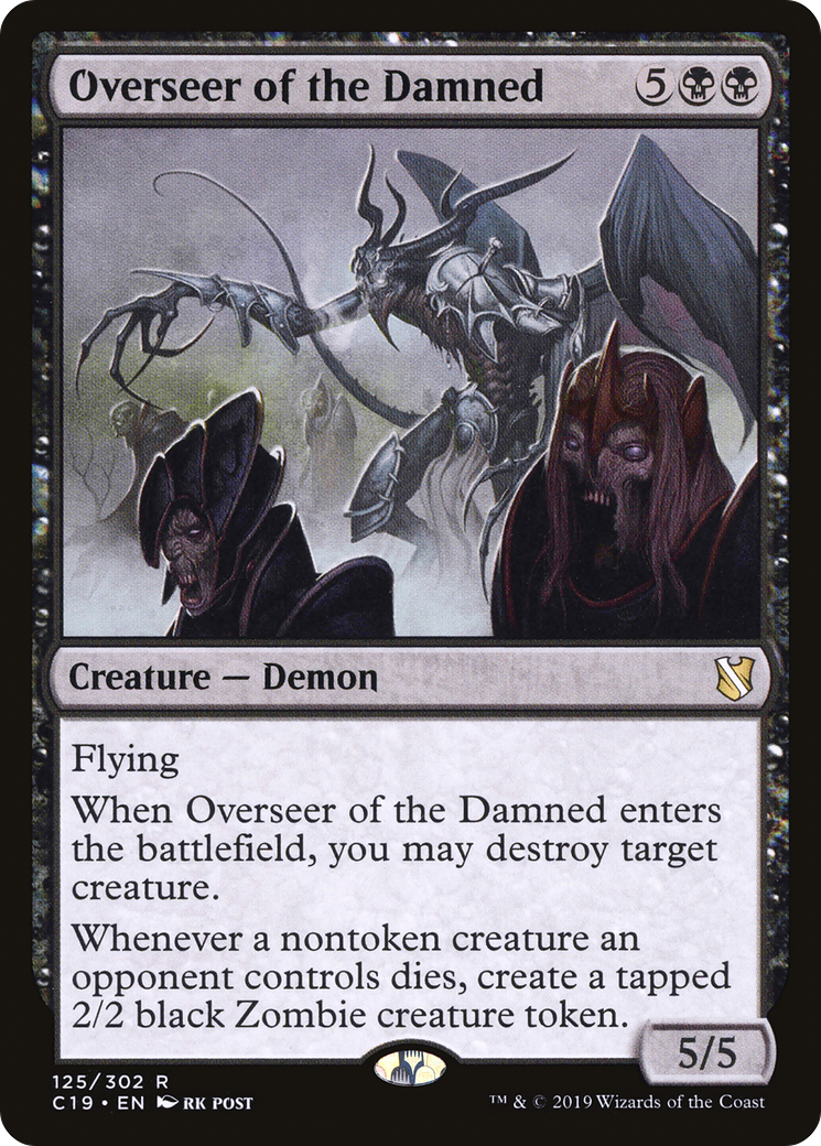 Overseer of the Damned [Commander 2019] - The Mythic Store | 24h Order Processing