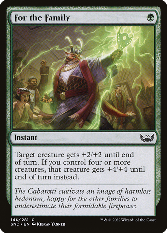 For the Family [Streets of New Capenna] - The Mythic Store | 24h Order Processing