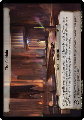 The Caldaia [March of the Machine Commander] - The Mythic Store | 24h Order Processing