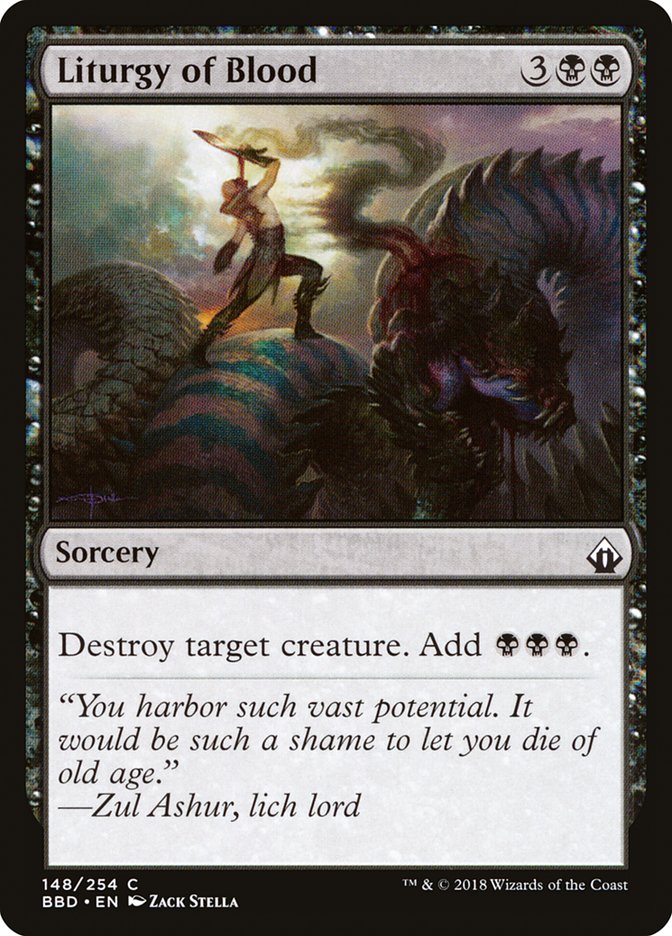 Liturgy of Blood [Battlebond] - The Mythic Store | 24h Order Processing