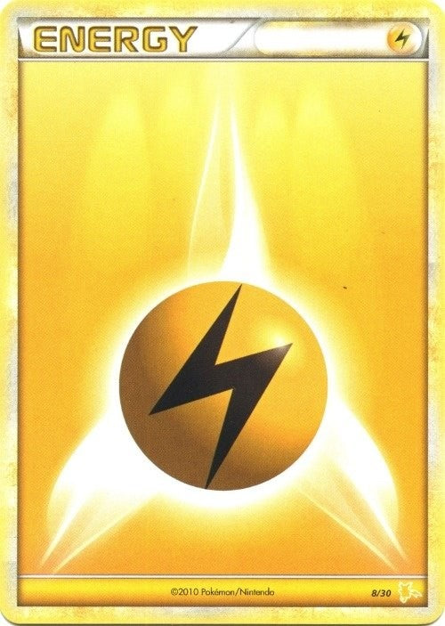Lightning Energy (8/30) [HeartGold & SoulSilver: Trainer Kit - Raichu] - The Mythic Store | 24h Order Processing