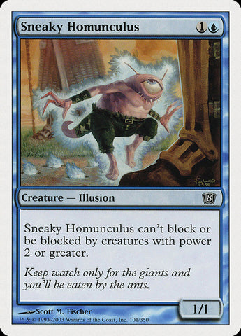 Sneaky Homunculus [Eighth Edition] - The Mythic Store | 24h Order Processing