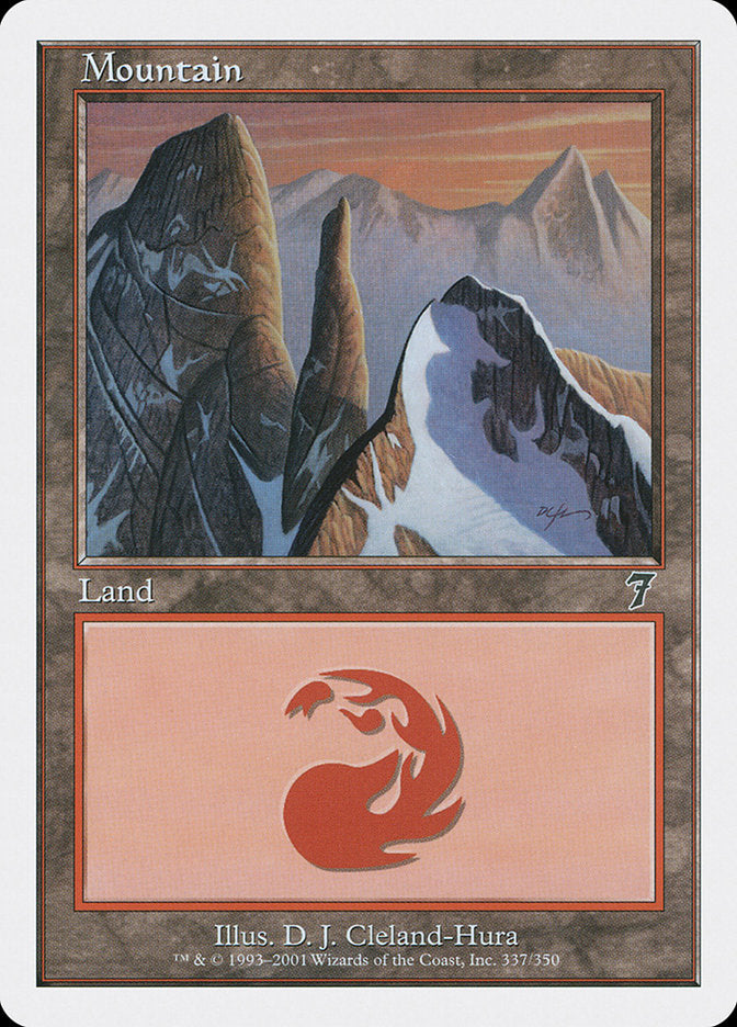 Mountain (337) [Seventh Edition] - The Mythic Store | 24h Order Processing