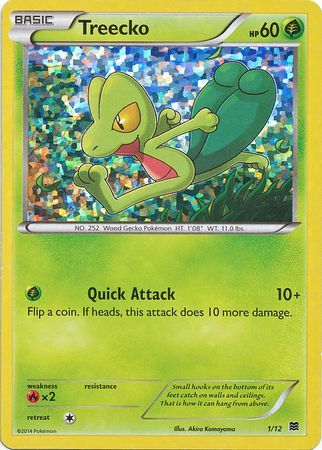 Treecko (1/12) [McDonald's Promos: 2015 Collection] - The Mythic Store | 24h Order Processing