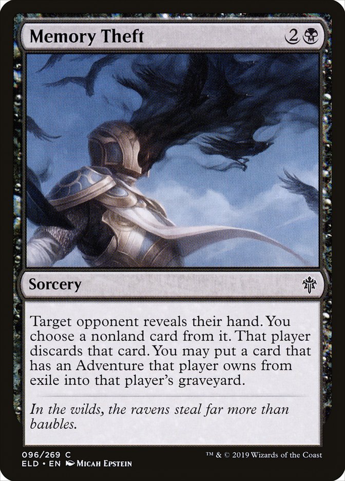 Memory Theft [Throne of Eldraine] - The Mythic Store | 24h Order Processing