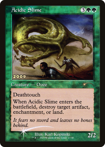 Acidic Slime [30th Anniversary Promos] - The Mythic Store | 24h Order Processing