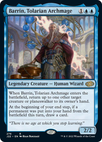 Barrin, Tolarian Archmage [Jumpstart 2022] - The Mythic Store | 24h Order Processing