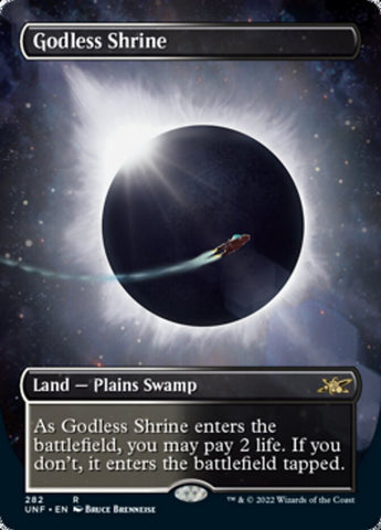 Godless Shrine (Borderless) [Unfinity] - The Mythic Store | 24h Order Processing