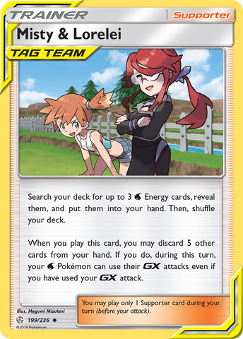 Misty & Lorelei (199/236) [Sun & Moon: Cosmic Eclipse] - The Mythic Store | 24h Order Processing