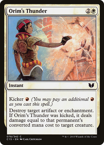 Orim's Thunder [Commander 2015] - The Mythic Store | 24h Order Processing