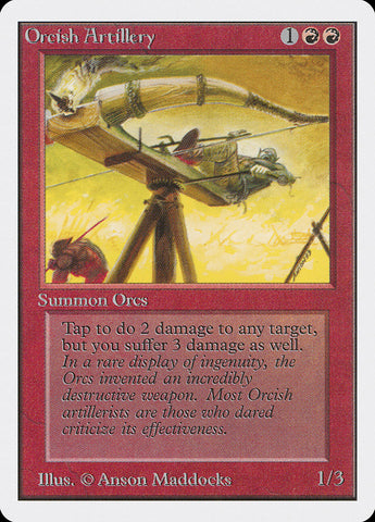 Orcish Artillery [Unlimited Edition] - The Mythic Store | 24h Order Processing