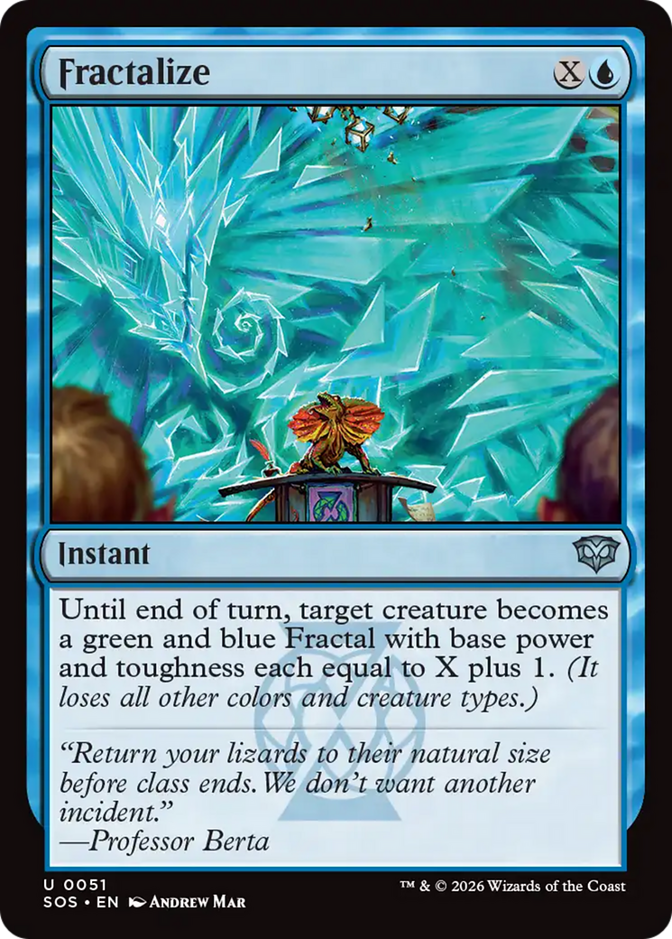 Fractalize [Secrets of Strixhaven] - The Mythic Store | 24h Order Processing