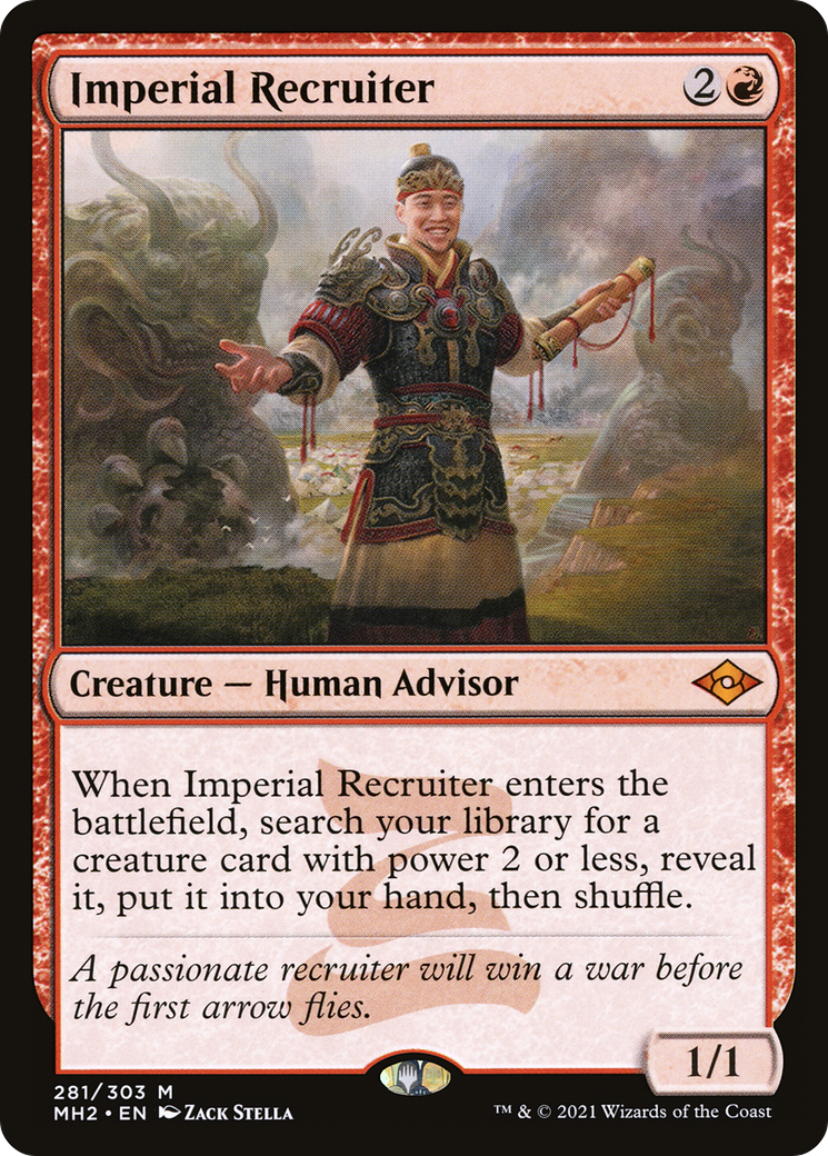 Imperial Recruiter [Modern Horizons 2] - The Mythic Store | 24h Order Processing
