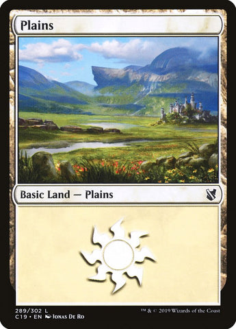 Plains (289) [Commander 2019] - The Mythic Store | 24h Order Processing