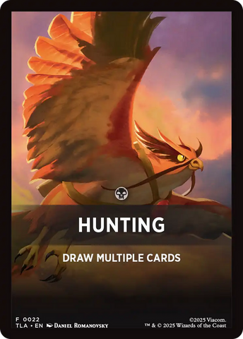 Hunting Theme Card [Avatar: The Last Airbender Tokens] - The Mythic Store | 24h Order Processing