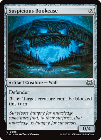 Suspicious Bookcase [Duskmourn: House of Horror Commander] - The Mythic Store | 24h Order Processing