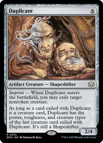 Duplicant [March of the Machine Commander] - The Mythic Store | 24h Order Processing