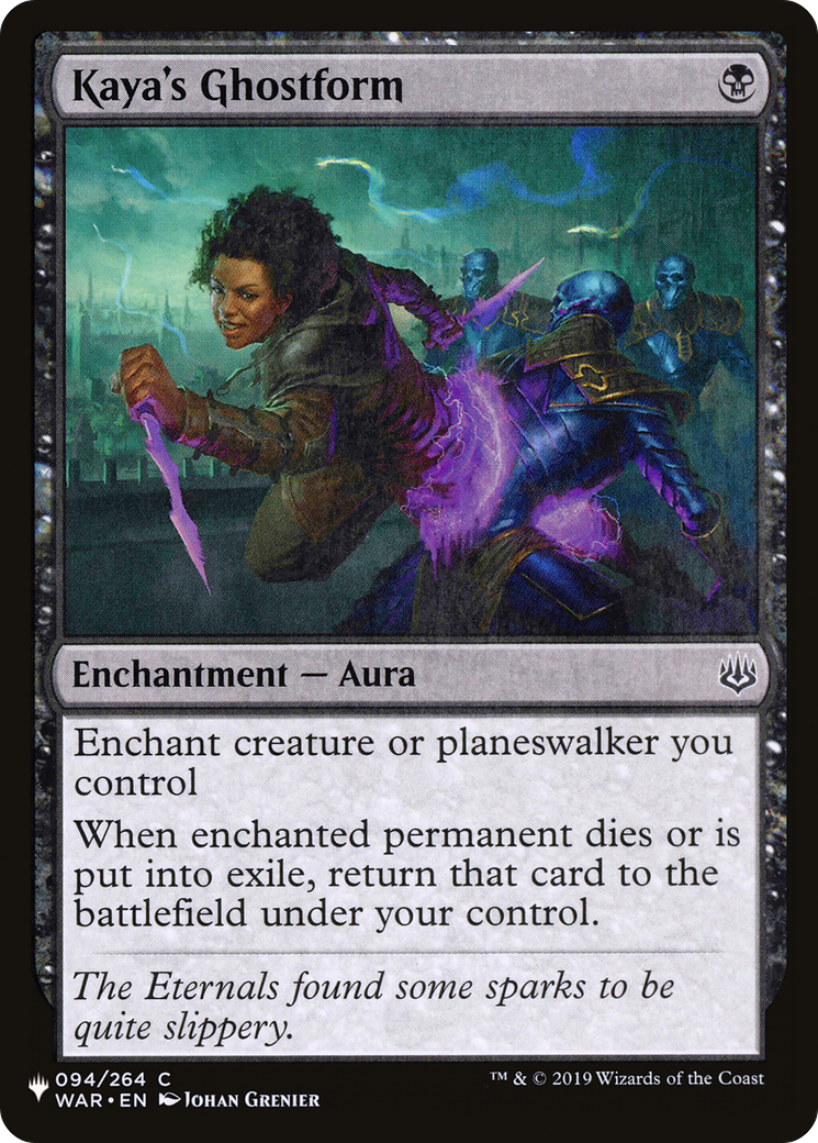 Kaya's Ghostform [The List] - The Mythic Store | 24h Order Processing