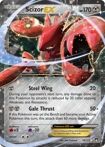 Scizor EX (76/122) [XY: BREAKpoint] - The Mythic Store | 24h Order Processing