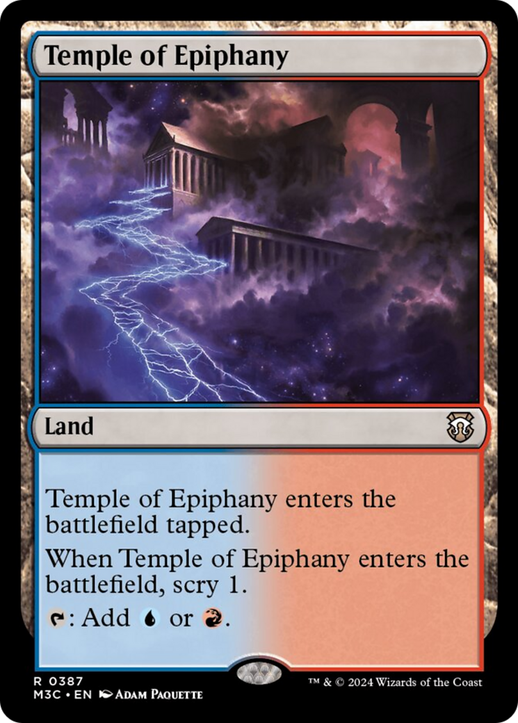 Temple of Epiphany [Modern Horizons 3 Commander] - The Mythic Store | 24h Order Processing