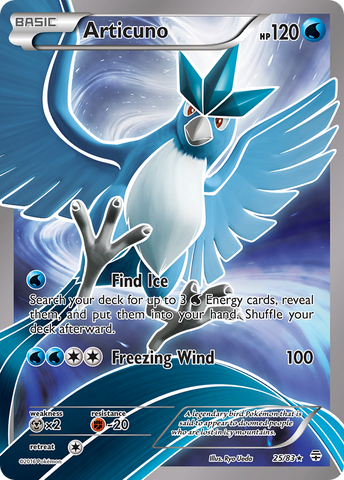 Articuno (25/83) [XY: Generations] - The Mythic Store | 24h Order Processing