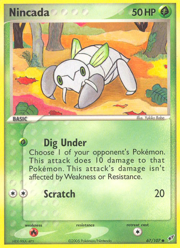 Nincada (67/107) [EX: Deoxys] - The Mythic Store | 24h Order Processing