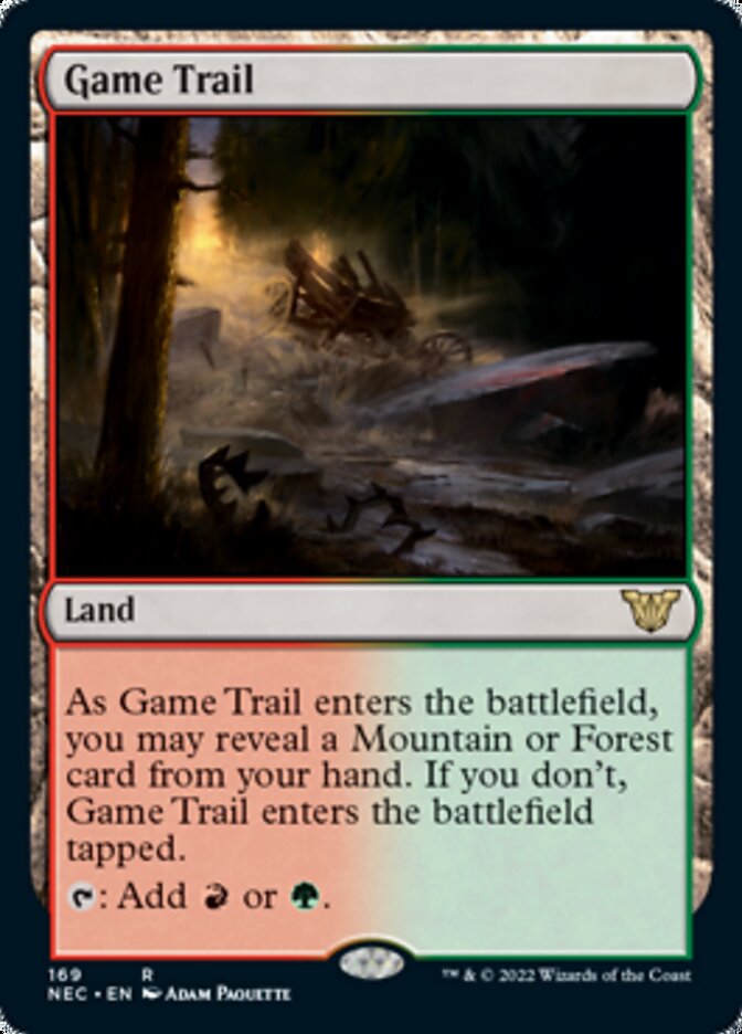Game Trail [Kamigawa: Neon Dynasty Commander] - The Mythic Store | 24h Order Processing