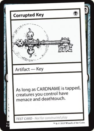 Corrupted Key (2021 Edition) [Mystery Booster Playtest Cards] - The Mythic Store | 24h Order Processing