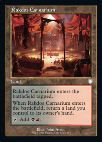 Rakdos Carnarium (Retro) [The Brothers' War Commander] - The Mythic Store | 24h Order Processing