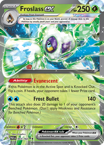 Froslass ex (003/182) [Scarlet & Violet: Paradox Rift] - The Mythic Store | 24h Order Processing