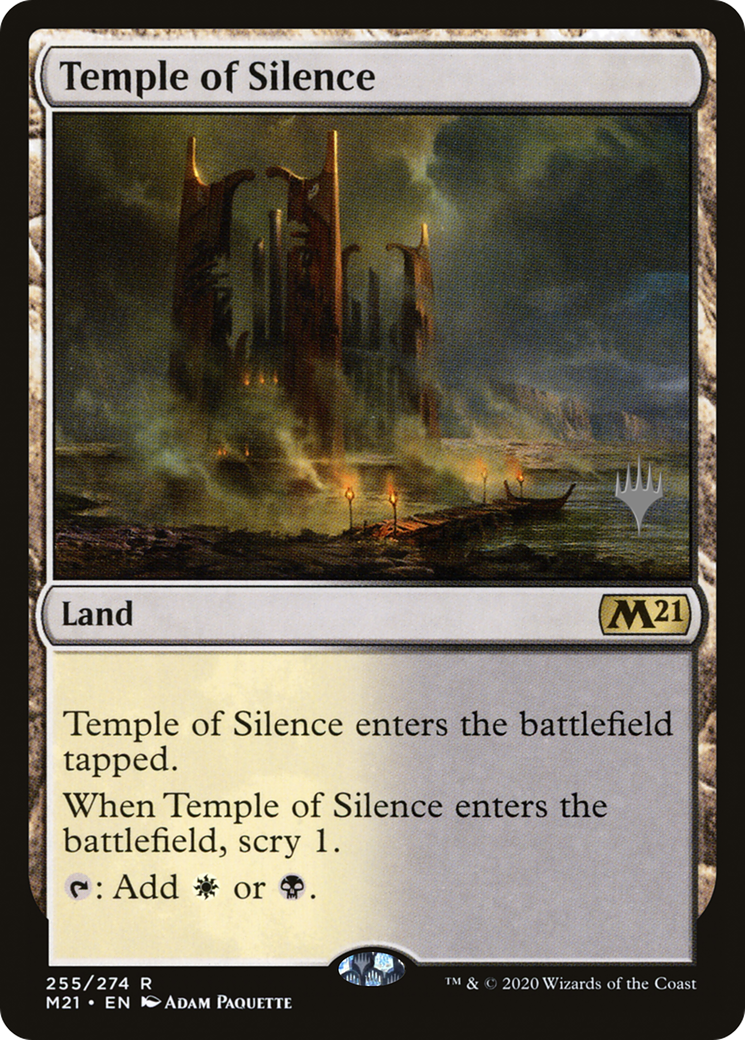 Temple of Silence (Promo Pack) [Core Set 2021 Promos] - The Mythic Store | 24h Order Processing