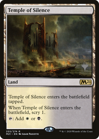 Temple of Silence (Promo Pack) [Core Set 2021 Promos] - The Mythic Store | 24h Order Processing