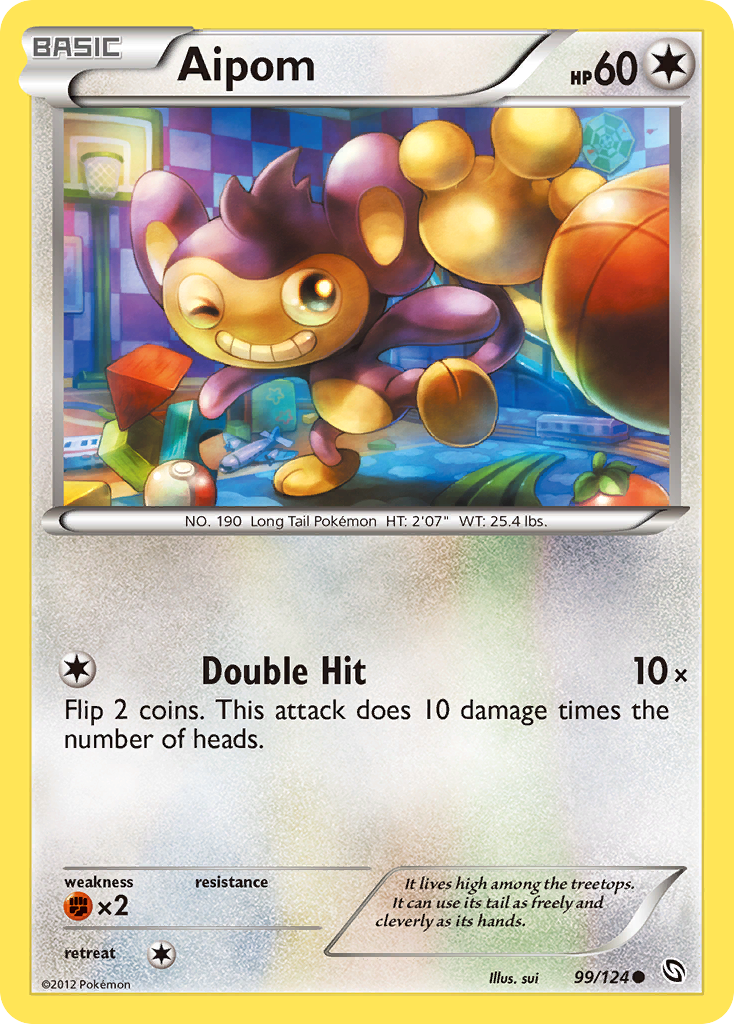Aipom (99/124) [Black & White: Dragons Exalted] - The Mythic Store | 24h Order Processing