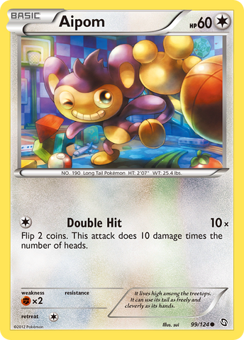 Aipom (99/124) [Black & White: Dragons Exalted] - The Mythic Store | 24h Order Processing