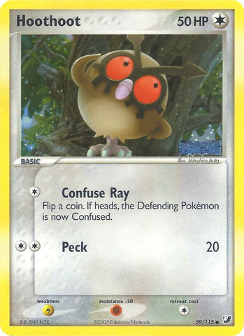 Hoothoot (59/115) (Stamped) [EX: Unseen Forces] - The Mythic Store | 24h Order Processing