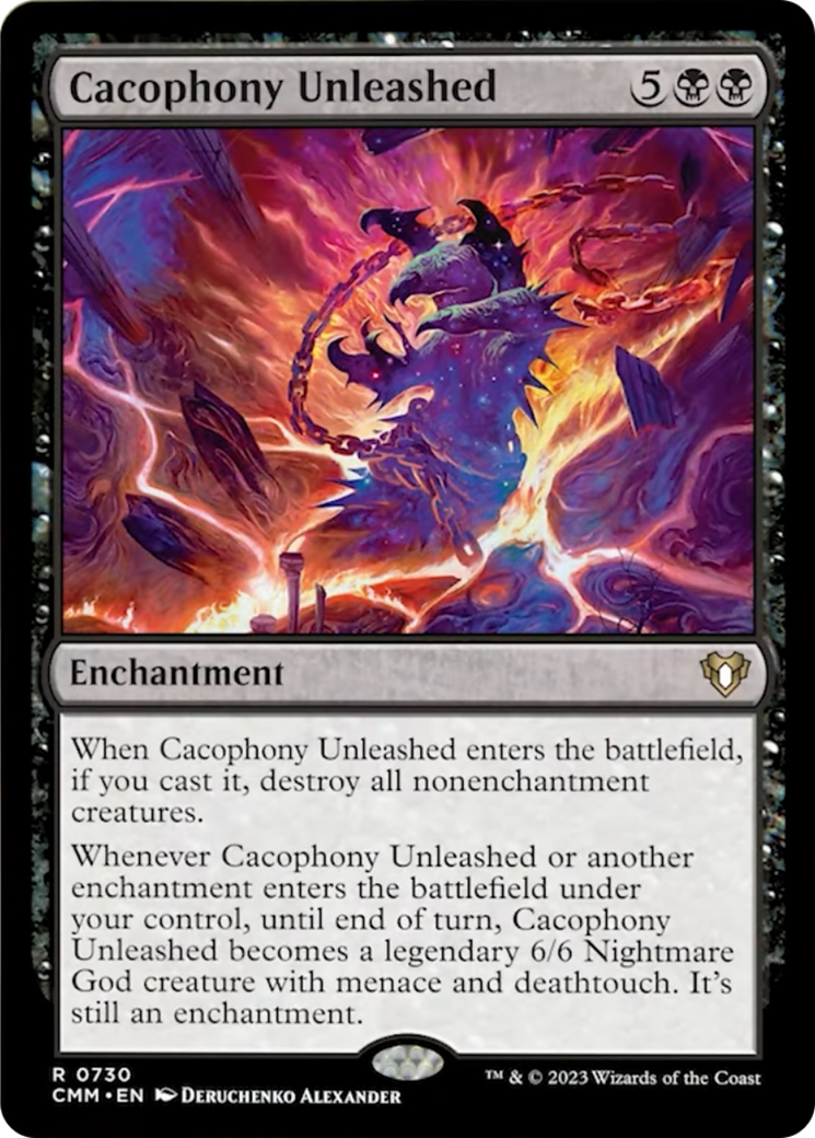 Cacophony Unleashed [Commander Masters] - The Mythic Store | 24h Order Processing