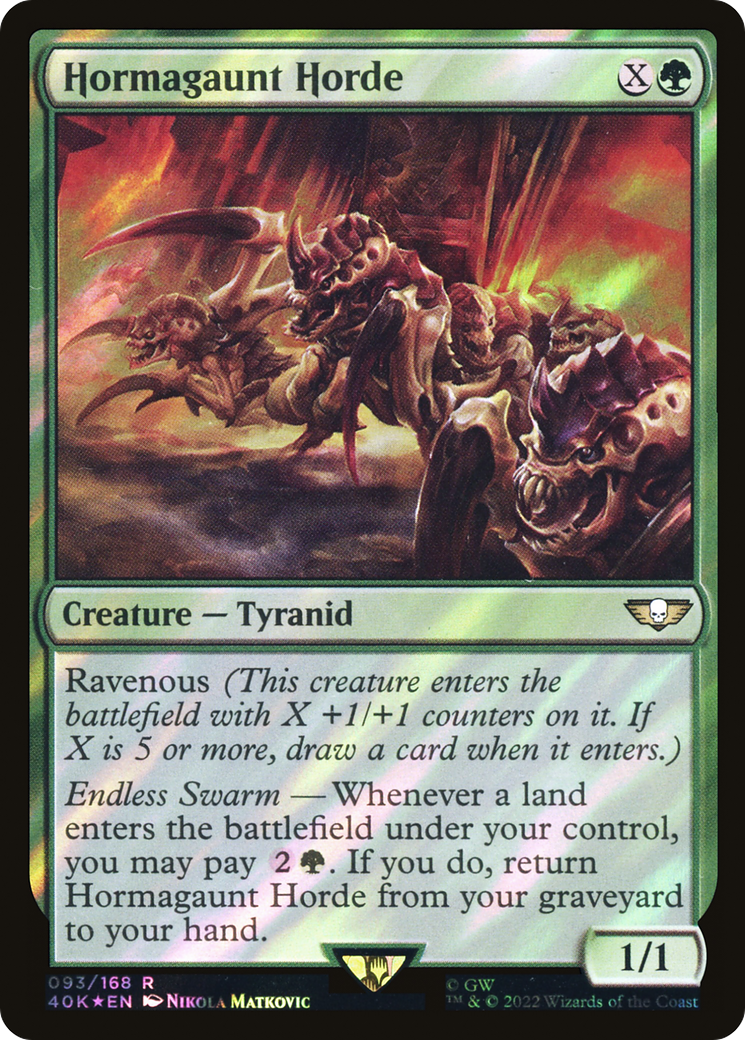 Hormagaunt Horde (Surge Foil) [Warhammer 40,000] - The Mythic Store | 24h Order Processing