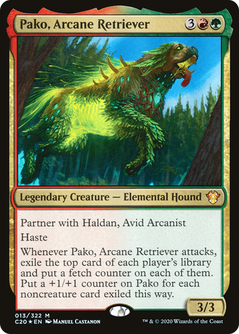 Pako, Arcane Retriever [Commander 2020] - The Mythic Store | 24h Order Processing