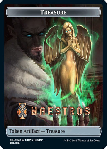 Treasure Token (Maestros) (Southeast Asia Artists) [Streets of New Capenna Tokens] - The Mythic Store | 24h Order Processing