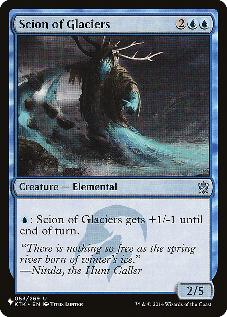Scion of Glaciers [The List] - The Mythic Store | 24h Order Processing