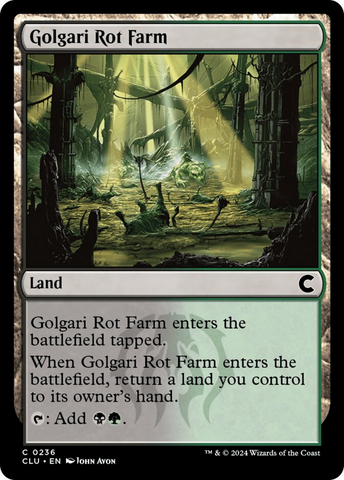 Golgari Rot Farm [Ravnica: Clue Edition] - The Mythic Store | 24h Order Processing