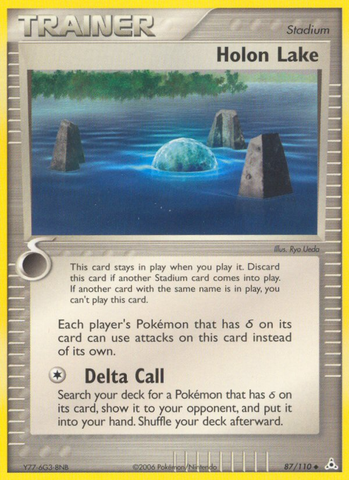 Holon Lake (87/110) [EX: Holon Phantoms] - The Mythic Store | 24h Order Processing
