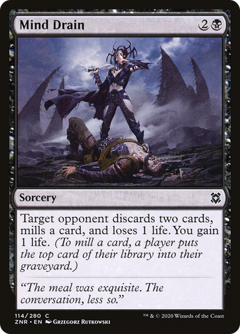 Mind Drain [Zendikar Rising] - The Mythic Store | 24h Order Processing