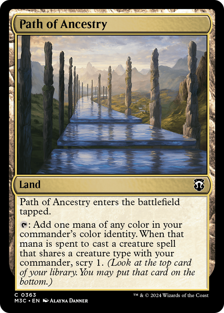 Path of Ancestry [Modern Horizons 3 Commander] - The Mythic Store | 24h Order Processing