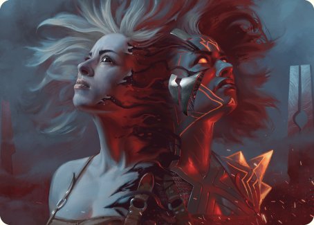 Thrill of Possibility Art Card [Phyrexia: All Will Be One Art Series] - The Mythic Store | 24h Order Processing