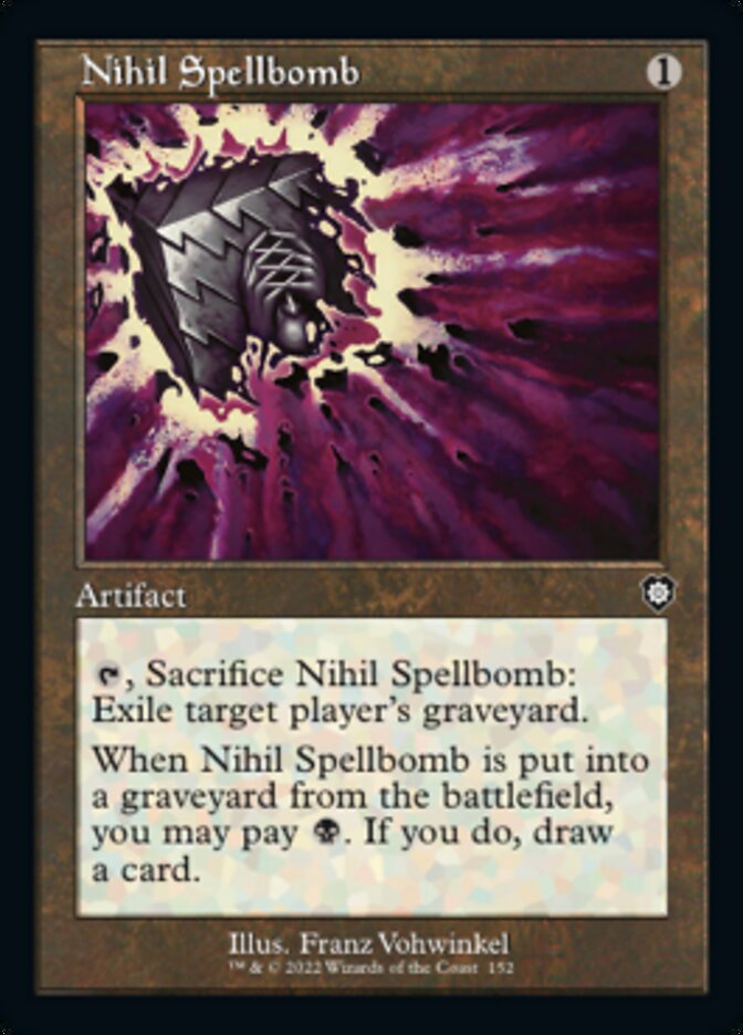 Nihil Spellbomb (Retro) [The Brothers' War Commander] - The Mythic Store | 24h Order Processing